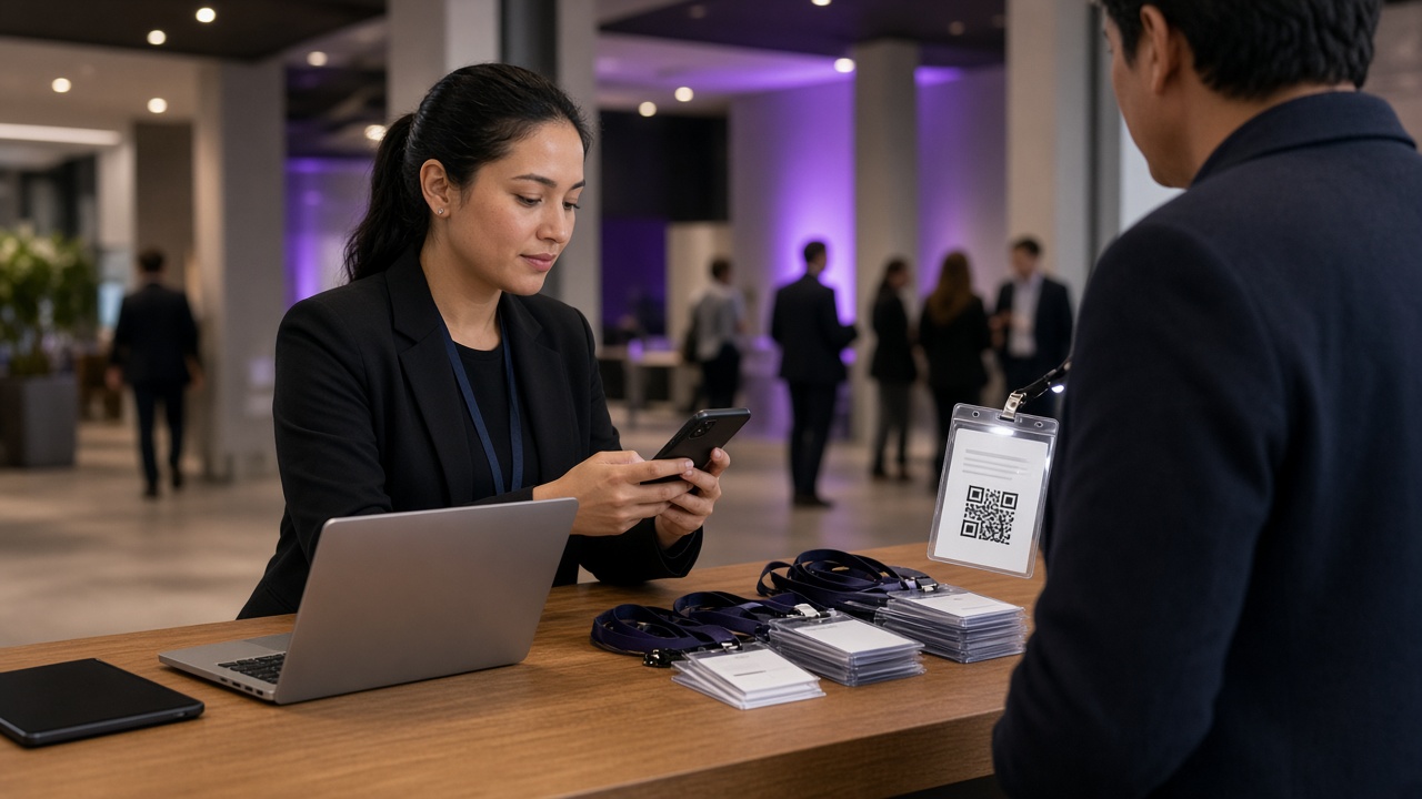 Check-in desk